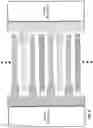 Fig. 12 - Drain and/or gate interconnect and finger structure