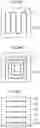 Fig. 10 - Piezoelectric substrate attachment structure, sensor module, moving body, and protection body