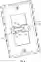 Fig. 05 - Plug retention power outlet wall plate