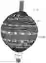 Fig. 01 - Electromagnetic machine including a spherical stator having winding-assistance protruberances formed thereon