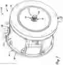Fig. 02 - Motor having split spray ring for cooling end turns