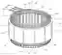 Fig. 01 - Stator for rotating electrical machine, rotating electrical machine and method of producing stator for rotating electrical machine
