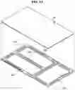 Fig. 12 - Display apparatus including frame for supporting printed circuit board