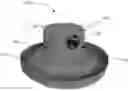 Fig. 01 - Headwear implement with rear aperture