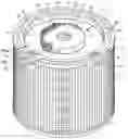 Fig. 01 - Vacuum filter having annular catch