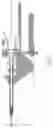 Fig. 04 - Surgical system including a powered tool and a steering tool having inelastic and elastic cables to be tensioned to impart a bend and resist side or radial loading