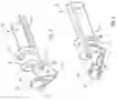 Fig. 08 - Surgical system including a powered tool and a steering tool having inelastic and elastic cables to be tensioned to impart a bend and resist side or radial loading