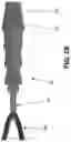Fig. 42 - Method and apparatus for re-attaching the labrum to the acetabulum, including the provision and use of a novel suture anchor system
