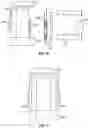 Fig. 07 - Prosthetic joint with cam locking mechanism