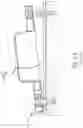 Fig. 25 - Fluid cassette with alignment latching having an improved tilt-tolerance as well as a blood treatment apparatus