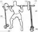 Fig. 01 - Hanger for attaching resistance to a barbell