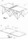 Fig. 02 - COLLAPSIBLE TABLE TENNIS TABLE
