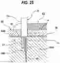 Fig. 21 - Polishing-pad laminated structure, polishing-pad positioning instrument, and method of attaching a polishing pad to a polishing table