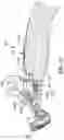 Fig. 17 - Shaver's handle with a lock and release mechanism for engaging and disengaging a razor cartridge