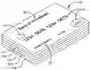 Fig. 01 - Card with layers on one side