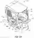 Fig. 08 - Display position for cab with overhead door