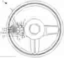 Fig. 01 - Driving system for automated driving with a steering wheel display