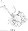 Fig. 07 - Separable transport carts for sectional drain cleaner