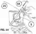 Fig. 15 - Insert lock tab wrap folder and adhesive tab wrap folder