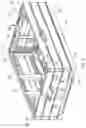 Fig. 02 - Box with foldable side walls and locking mechanism in the rim
