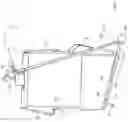 Fig. 05 - Article container having an ejection device and associated suspended conveying device