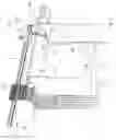 Fig. 13 - Article container having an ejection device and associated suspended conveying device