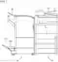 Fig. 02 - Pivotable tray for jam clearance in sheet folding device