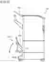 Fig. 10 - Pivotable tray for jam clearance in sheet folding device