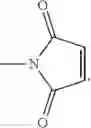 Fig. 30 - Composition of polyethylene glycol maleimide derivative and polymerization inhibitor