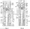 Fig. 21 - Valves for actuating downhole shock tools in connection with concentric drive systems