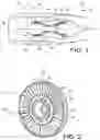 Fig. 02 - Vaned ring for turbomachine stator having vanes connected to an outer shell by conical seating and frangible pin