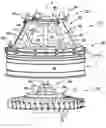 Fig. 01 - Tool for fixing an outer collar of an intermediate casing of a turbomachine