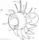 Fig. 01 - Nacelle-integrated air-driven augmentor fan for increasing propulsor bypass ratio and efficiency