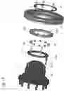Fig. 22 - Brake disc mounting arrangement