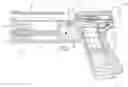 Fig. 01 - Firearm configuration for reducing recoil