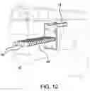 Fig. 13 - Firearm configuration for reducing recoil