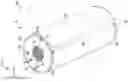 Fig. 01 - Suppressor with blowout panel