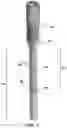 Fig. 08 - Reverse velocity jet tamper disrupter enhancer with muzzle blast suppression