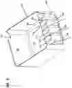 Fig. 06 - Closure with axial pull protection for connectorized cables