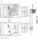 Fig. 26 - Lens system, projection device, detecting module and electronic device