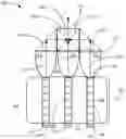 Fig. 01 - Illumination system with crystal phosphor mechanism and method of operation thereof