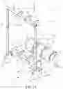 Fig. 13 - Musical instrument stand, particularly a multiple guitar stand, with support elements