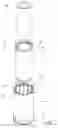 Fig. 03 - Multi-component cask for storage and transport of spent nuclear fuel