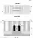 Fig. 19 - Method and structure for forming transistors with high aspect ratio gate without patterning collapse