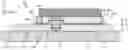 Fig. 01 - Trilayer Josephson junction structure with small air bridge and no interlevel dielectric for superconducting qubits