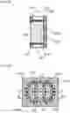 Fig. 12 - First and second dielectric waveguides disposed in respective multi-layer substrates which are connected by a connection structure having choke structures therein