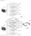 Fig. 20 - First and second dielectric waveguides disposed in respective multi-layer substrates which are connected by a connection structure having choke structures therein