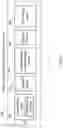 Fig. 05 - Phase compensated multi-layer, multi-steering antenna array for millimeter wave applications
