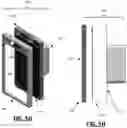 Fig. 10 - Mounting device with fastener receiving structure