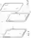Fig. 02 - Electronic device case with a transparent or translucent back panel